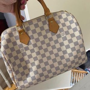 Louis Vuitton Speedy Damier Azure - pre-loved! Great condition!